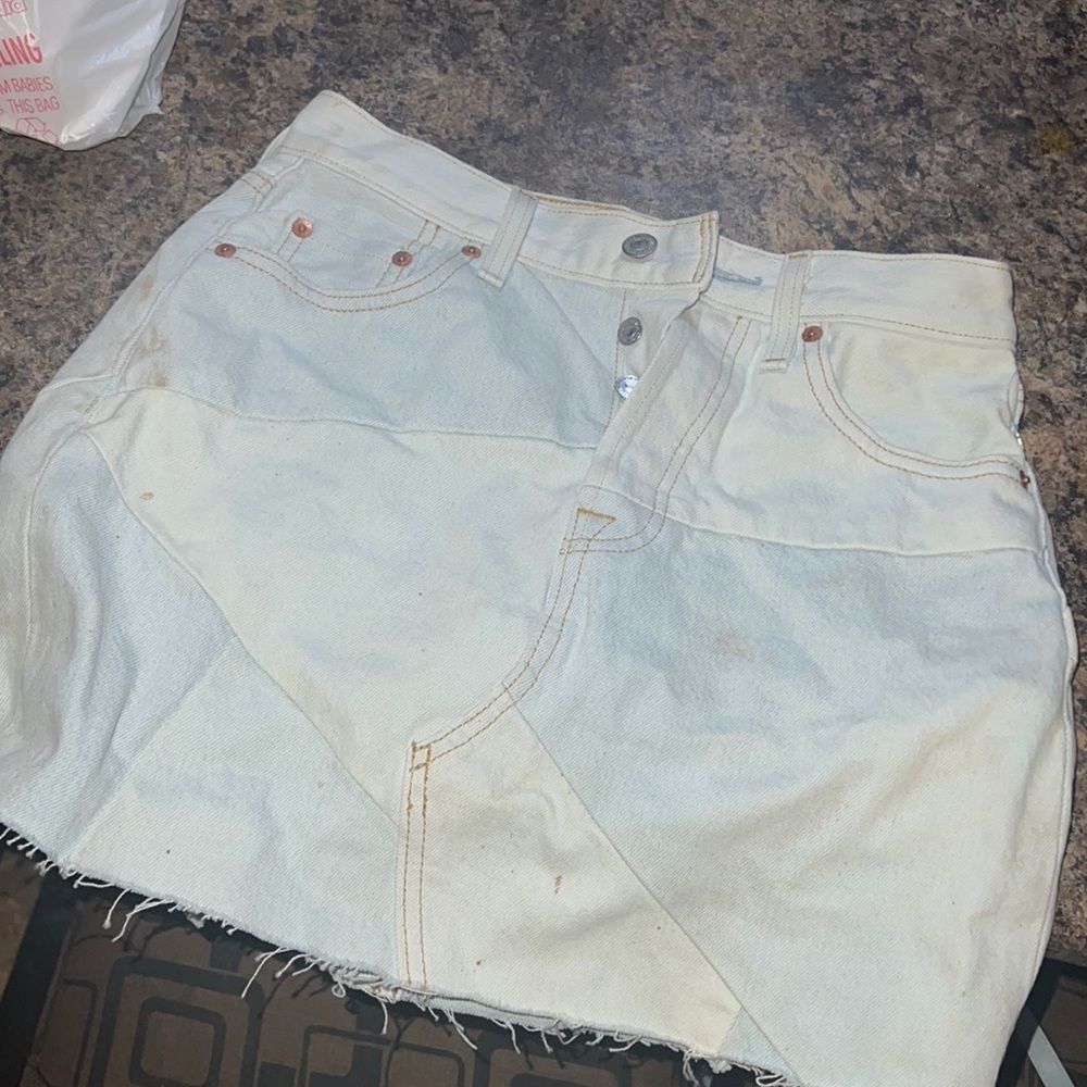 Levis denim skirt